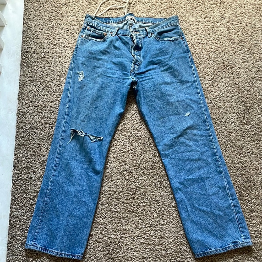 SAMARIA LEAH “LEAH BONE" DENIM